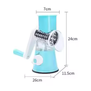 3-in-1 Manual Rotary Cheese Grater for Vegetable Cutter