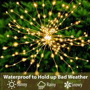 Solar LED Fireworks Lights for Garden Decor